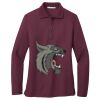Women's Silk Touch Long Sleeve Polo Thumbnail