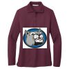 Women's Silk Touch Long Sleeve Polo Thumbnail
