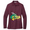 Women's Silk Touch Long Sleeve Polo Thumbnail