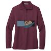 Women's Silk Touch Long Sleeve Polo Thumbnail