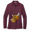 Women's Silk Touch Long Sleeve Polo Thumbnail