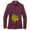 Women's Silk Touch Long Sleeve Polo Thumbnail