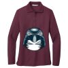 Women's Silk Touch Long Sleeve Polo Thumbnail