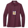 Women's Silk Touch Long Sleeve Polo Thumbnail