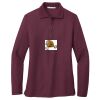 Women's Silk Touch Long Sleeve Polo Thumbnail