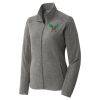 Women's Heather Microfleece Full Zip Jacket Thumbnail